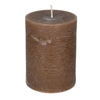 Mocha Pillar Candles - Size Choice
