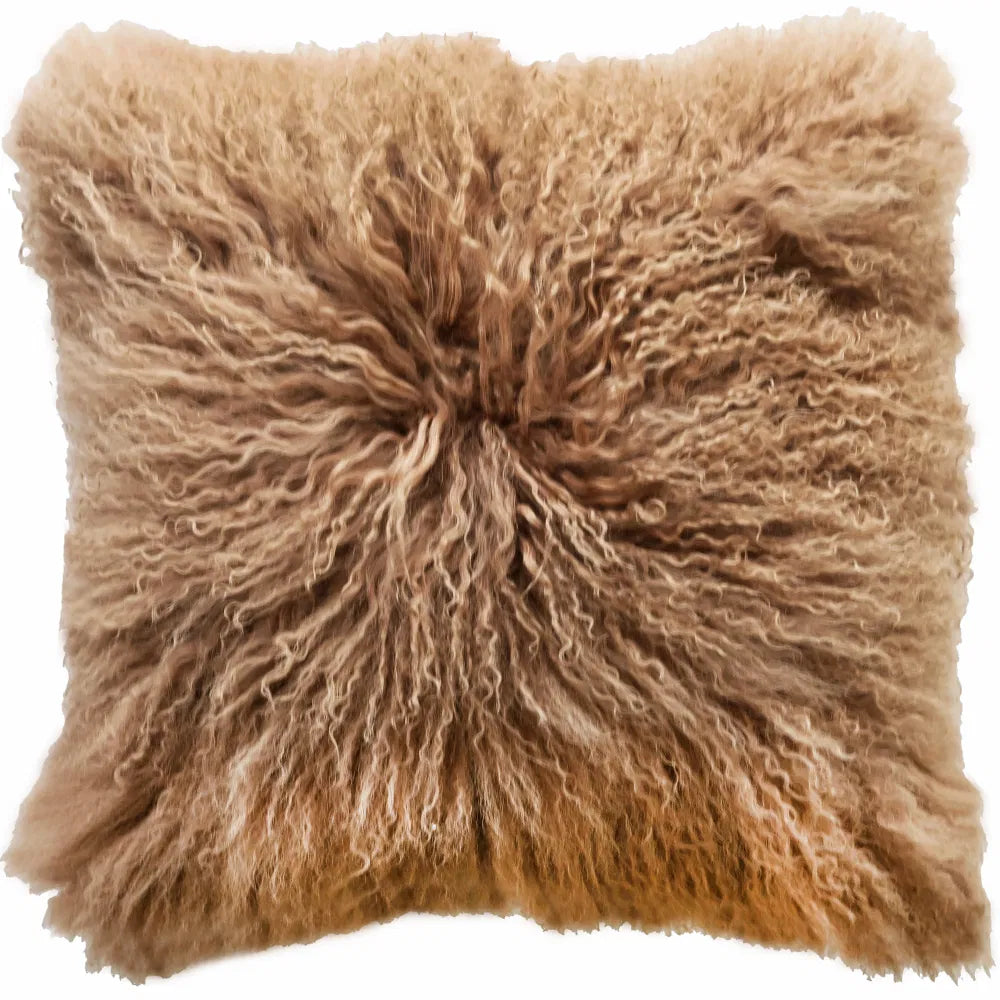 Mongolian Taupe Cushion 40x 40cm | Annie Mo's