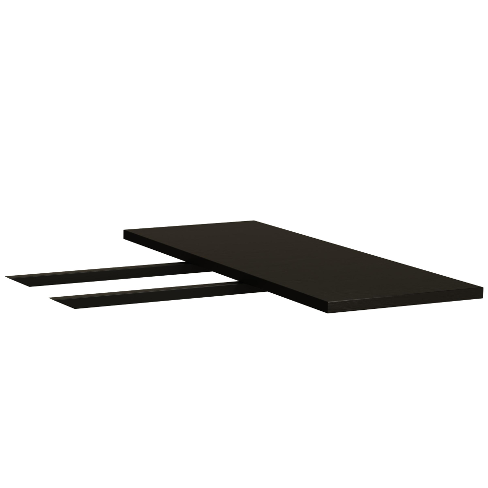 Mono Small Black Dining Table Extension Leaf 40cm | Annie Mo's