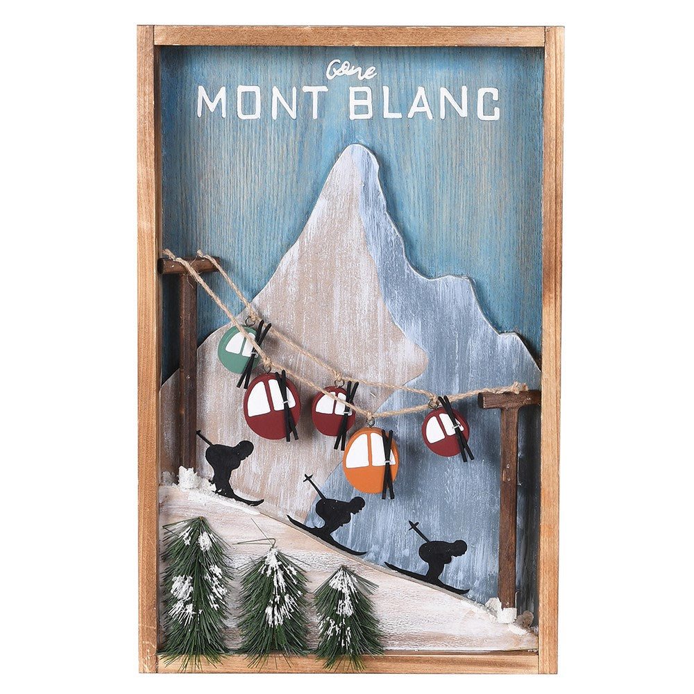 Mont Blanc Wall Plaque 51cm | Annie Mo's