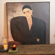 Moody Framed Canvas 100cm-d