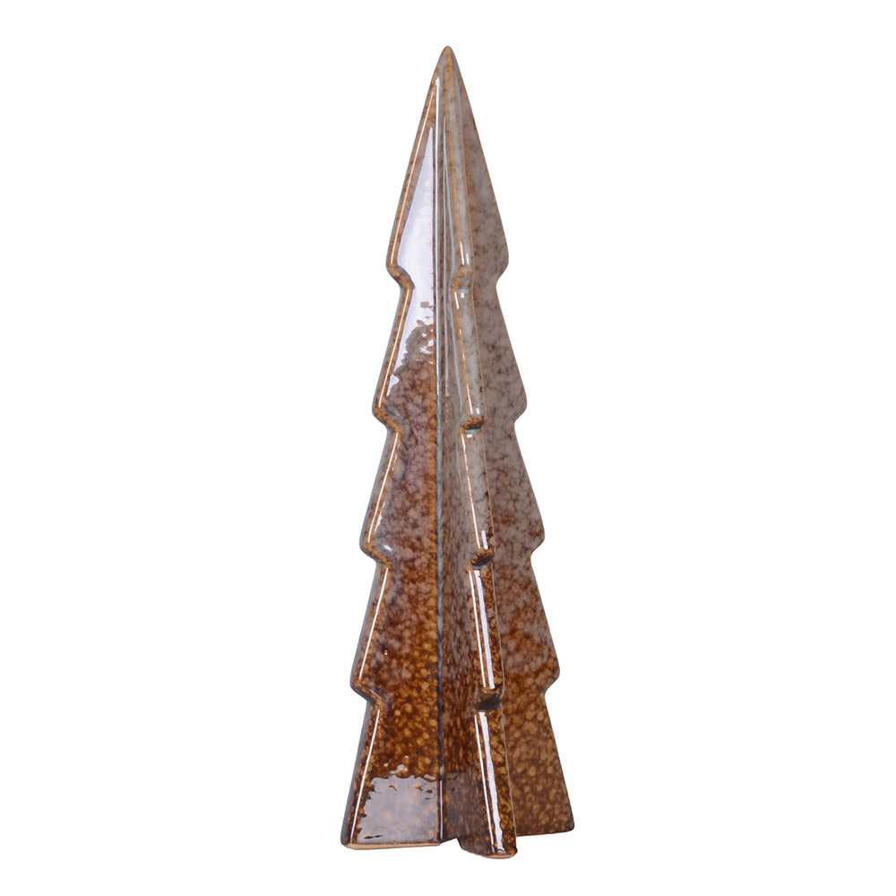 Mottled Ceramic Christmas Trees - Size Choice-Small