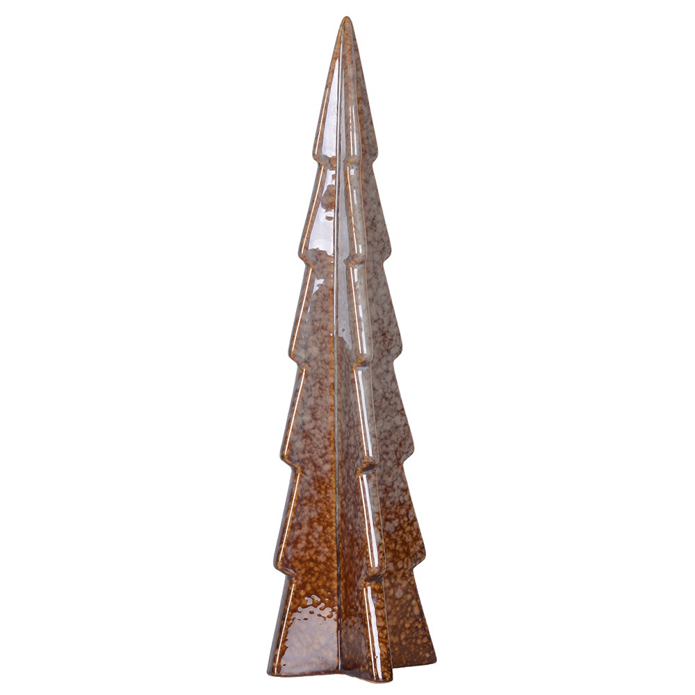 Mottled Ceramic Christmas Trees - Size Choice-Large