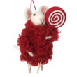 Mouse Holding Lollipop 11cm