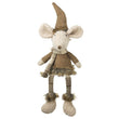 Mouse In Brown Jumper Dangly Legs 60cm | Annie Mo's