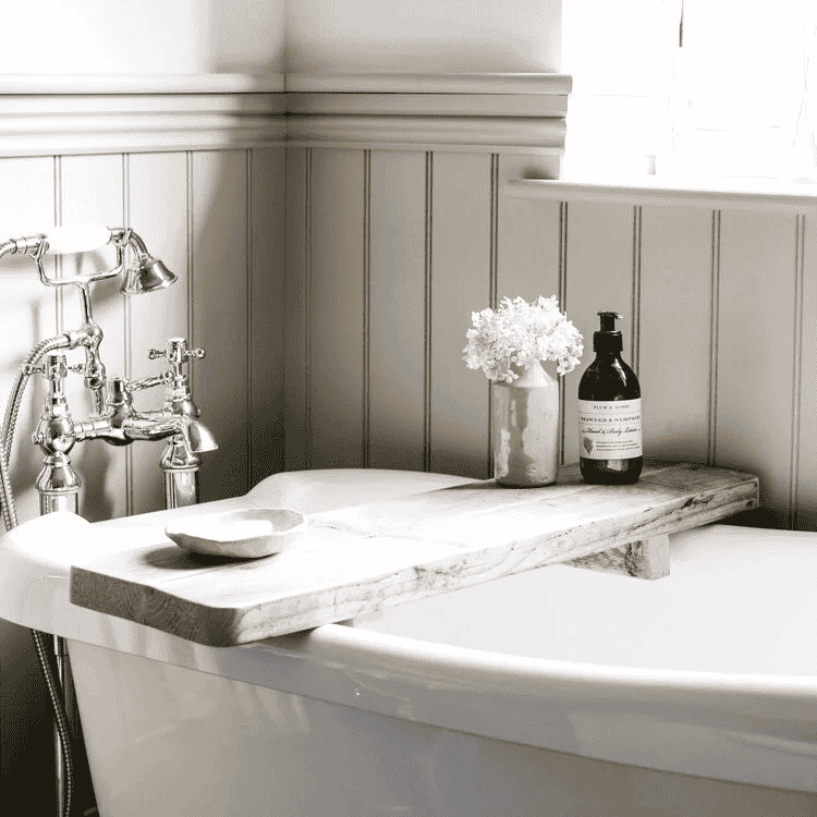 Multifunctional Plank Bath Board / Serving Board-C