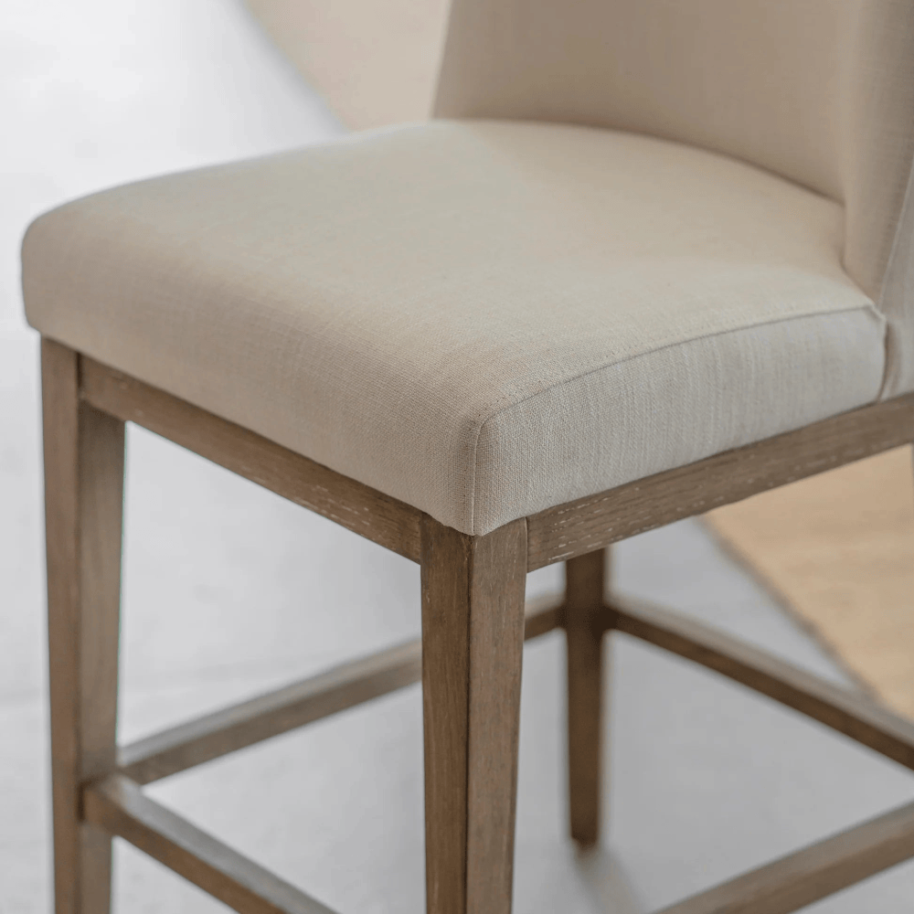 Musgrove Oak Framed  Counter Height Bar Stool-C