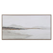 Muted Coastal Calm Framed Canvas 140cm | Annie Mo's