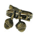 Golden Antiqued Acorn Napkin Ring | Annie Mo's