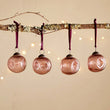Nishan Pinched Baubles - Copper (Set of Four) 8cm | Annie Mo's