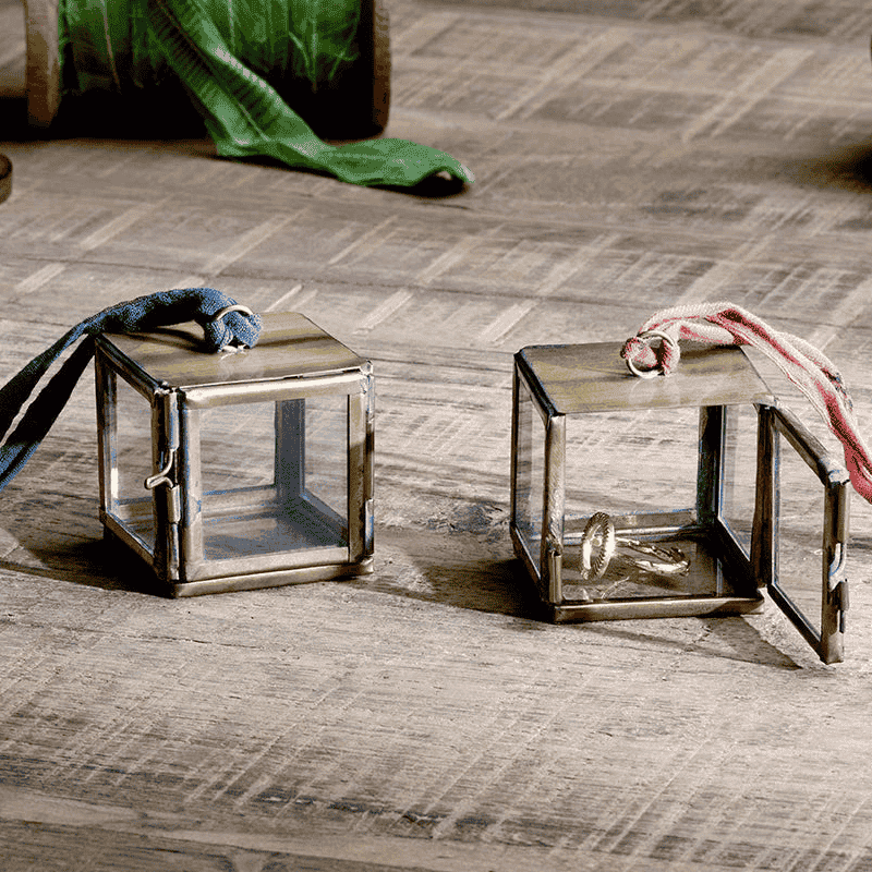 Tiny Kiko Box Decorations (Set of Two) | Annie Mo's B