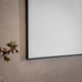Metal Framed Arched Mirror 60cm Wide