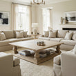 Natural Square Large Coffee Table 140cm | Annie Mo's