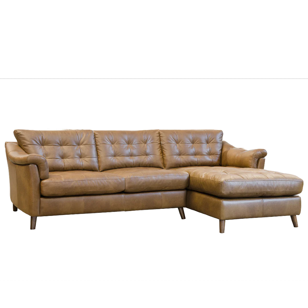Newmarket Chaise Sofa RHF | Leathers | Annie Mo's