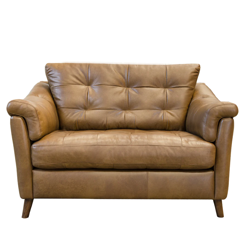 Newmarket Snuggler Sofa | Leathers | Annie Mo's