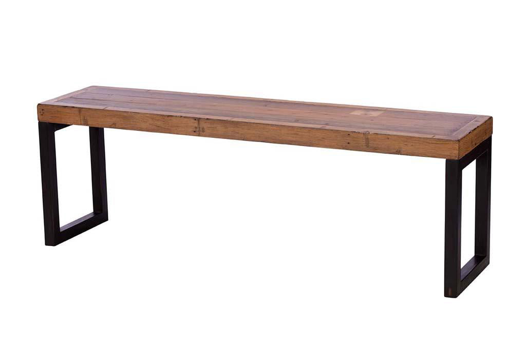 Nixon Reclaimed Mixed Wood Bench 140cm