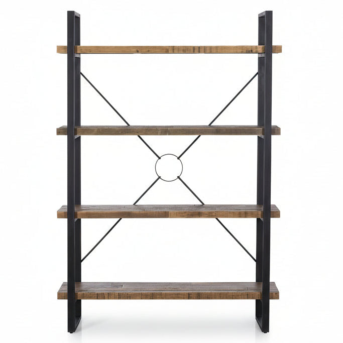 Nixon Reclaimed Mixed Wood Bookcase 178cm x 124cm