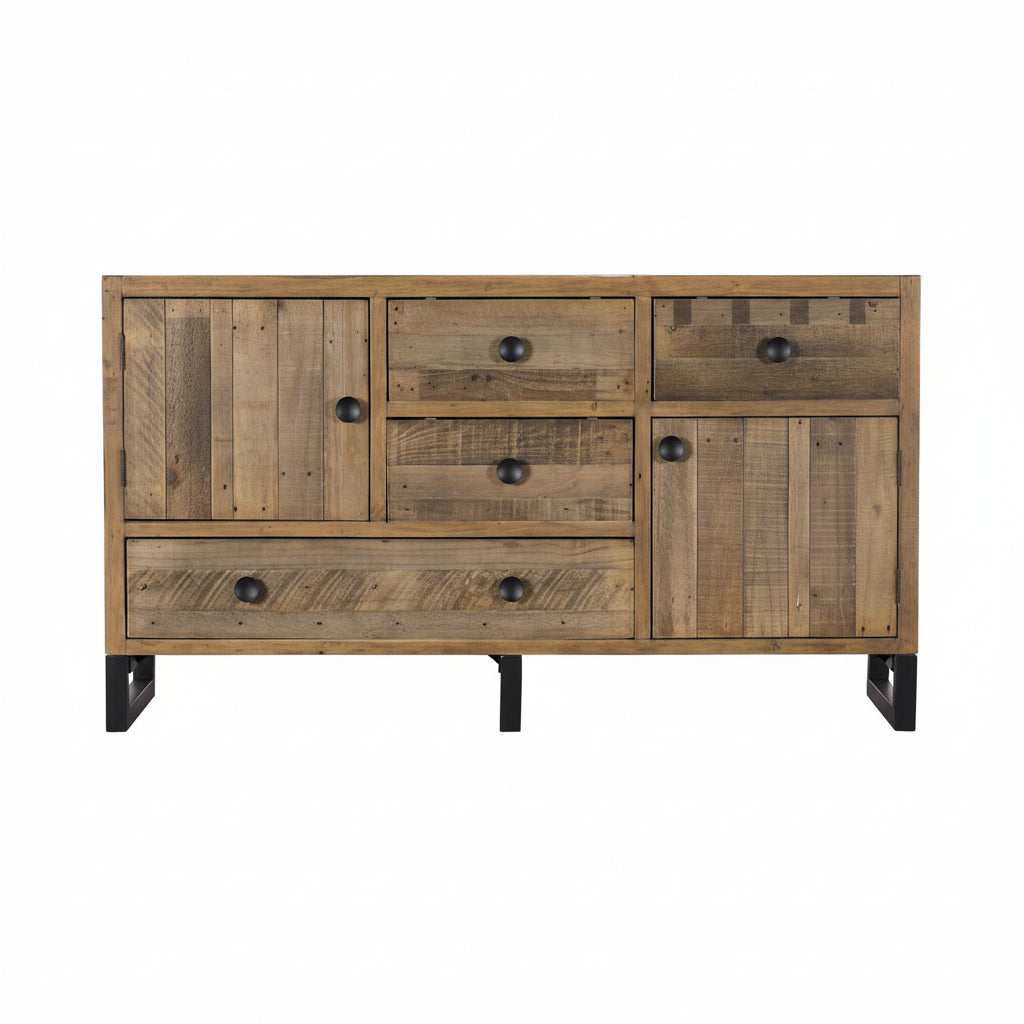 Nixon Reclaimed Mixed Wood Wide Sideboard 152cm