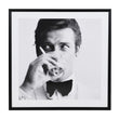 Not Stirred Monochrome Framed Print 73cm | Annie Mo's