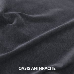 Oasis Anthracite Fabric