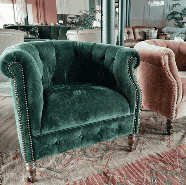 Jude Armchair | Plain Fabrics | Annie Mo's