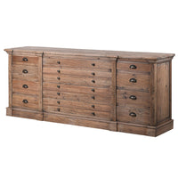 Old Pine Plan Multi Chest 200cm