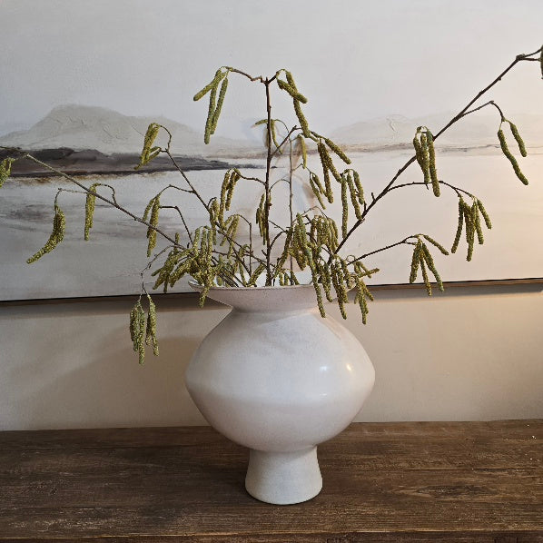 Organic Bulbous Vase 35cm-D