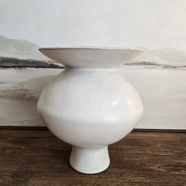 Organic Bulbous Vase 35cm-E