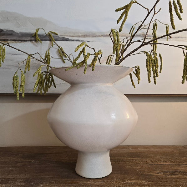 Organic Bulbous Vase 35cm