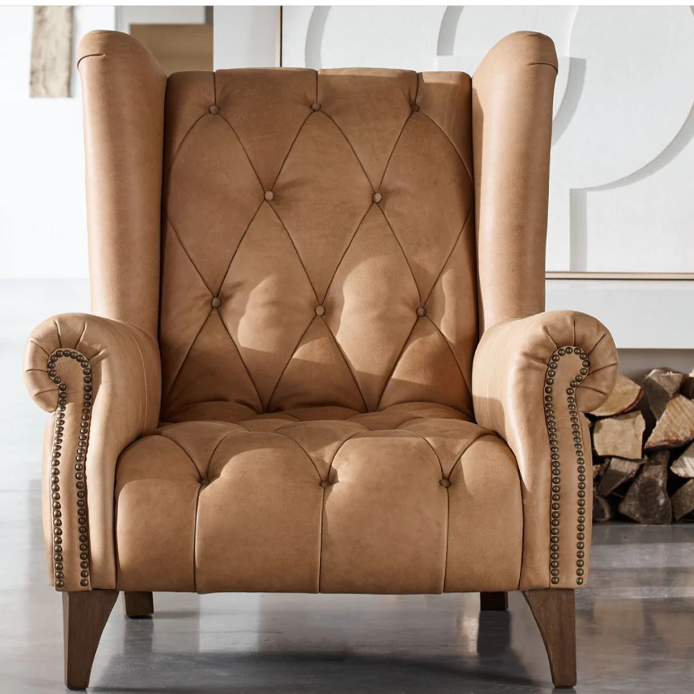 Ossie Armchair | Leathers | Annie Mo's