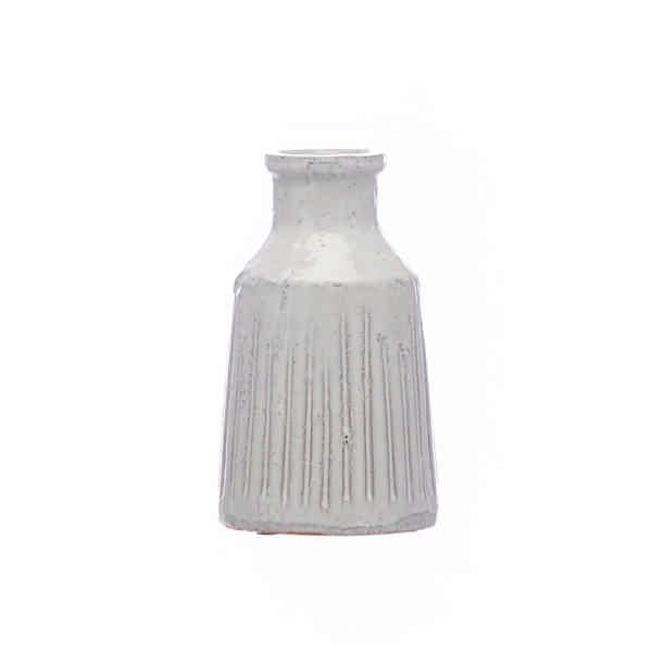 Aged Cream Terracotta Pot 20cm