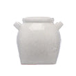 White Terracotta Decorative Pot 25cm | Annie Mo's