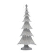White Carved Wood Tree Decoration 51cm | Annie Mo's
