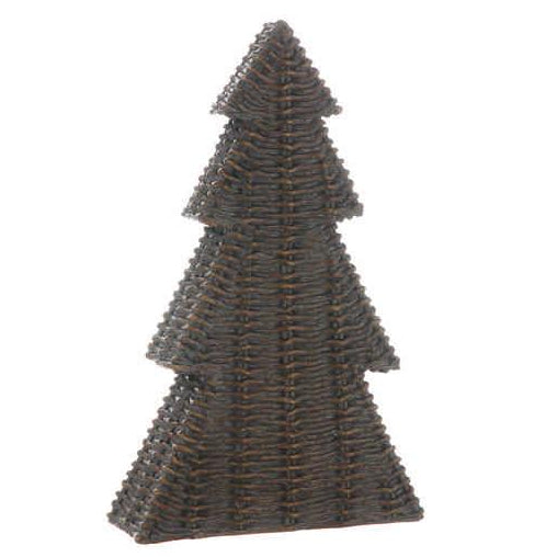 Wicker Effect Table Tree Decoration 32cm | Annie Mo's