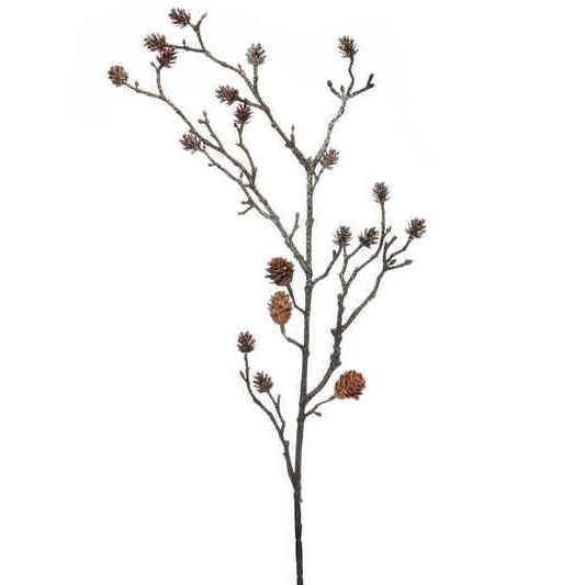 Frosted Pinecones Stem 89cm | Annie Mo's