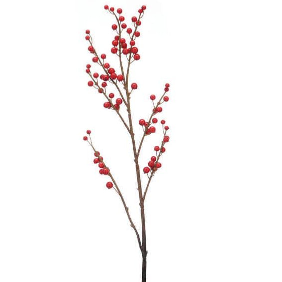 Mini Red Berries Stem 85cm | Annie Mo's