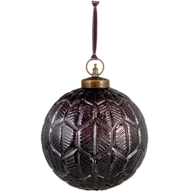 Patta Giant Bauble - Burgundy 15cm | Annie Mo's Large