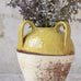 Dijon Part Glazed Vase With Handles 29cm