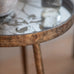 Tray Table with Mirrored Bird Pattern