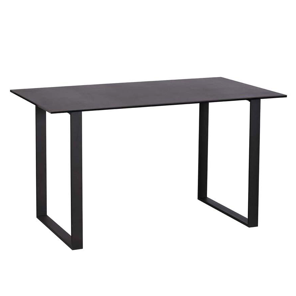 Panama Dark Grey Ceramic Compact Dining Table 135cm | Annie Mo's