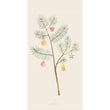 Paper Napkins 10x20cm Branch with Ornaments 16 Pc Per Pack | Annie Mo's