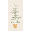 Paper Napkins 10x20cm Cedar Tree in Basket 16 Pc Per Pack | Annie Mo's