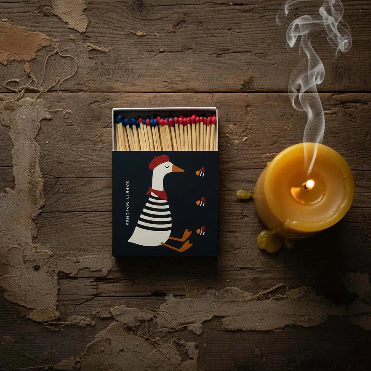 Parisian Duck Safety Match Box | Annie Mo's