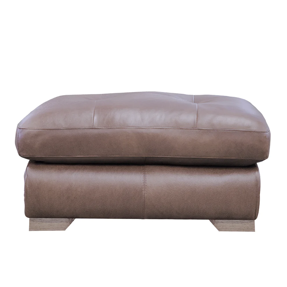 Pemberley Footstool | Leathers | Annie Mo's