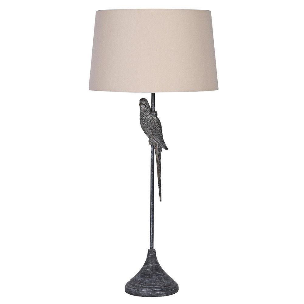 Perched Parrot Table Lamp 88cm | Annie Mo's