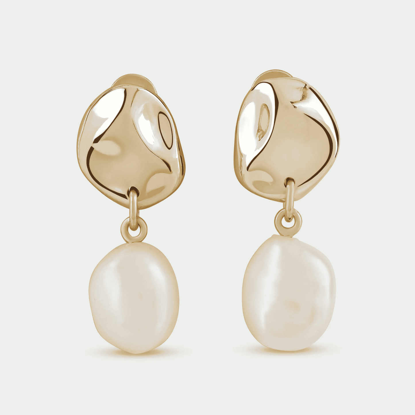 Perla Earrings - Gold