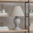 Petite Urn Table Lamp With Linen Shade 25cm | Annie Mo's