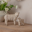 Petworth Sheep and Lamb Sculpture 16cm | Annie Mo's