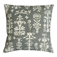 Farm Forest Olive Feather Filled Cushion 50X50cm | Annie Mo's