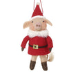 Pig Wearing Santa Outfit 14cm | Annie Mo's